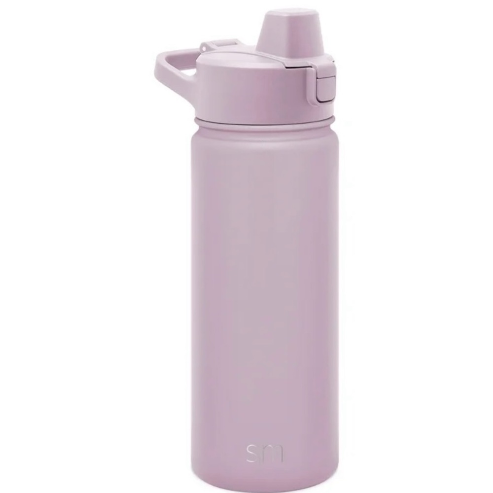 SIMPLE MODERN 18 Oz Insulated Stainless Steel Summit Water Bottle Lavender Mist
